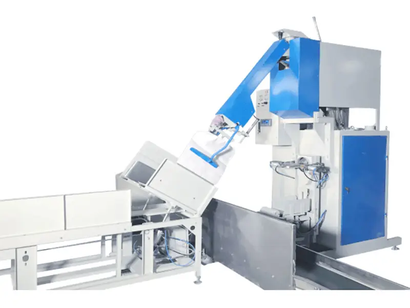 Automatische zakvulmachine met ventiel