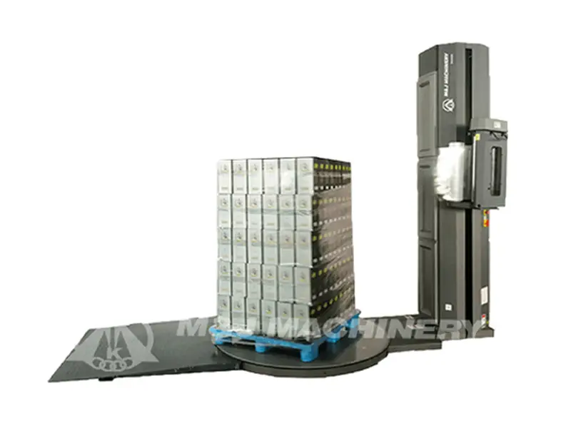 Halfautomatische palletwikkelaar